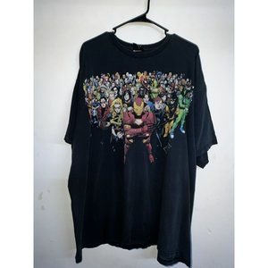 Vintage Marvel Mad Engine Superhero Cast Size XL